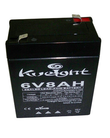 VRLA 6v 8ahの充電電池UPSは警報システムのためのSmf酸の電池を導く
