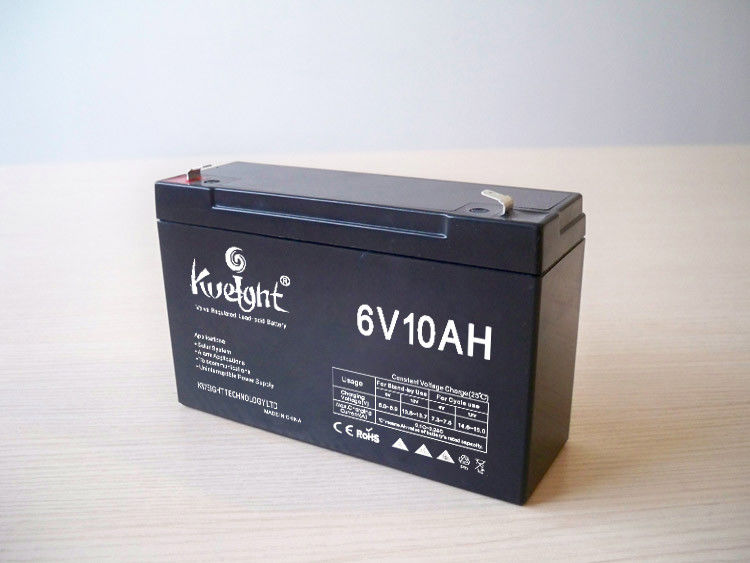 手入れ不要AGMは電池6V 10AHのVrlaによって密封される鉛酸の深い周期電池を持ち上げる